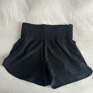 Abercrombie black athletic shorts